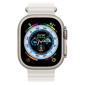 Watch Ultra GPS + Cellular, 49 мм, корпус из титана, ремешок Ocean цвет белый